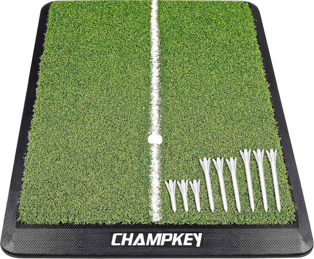 Heavy-Duty Alignment Golf Hitting Mat 16" x 25"