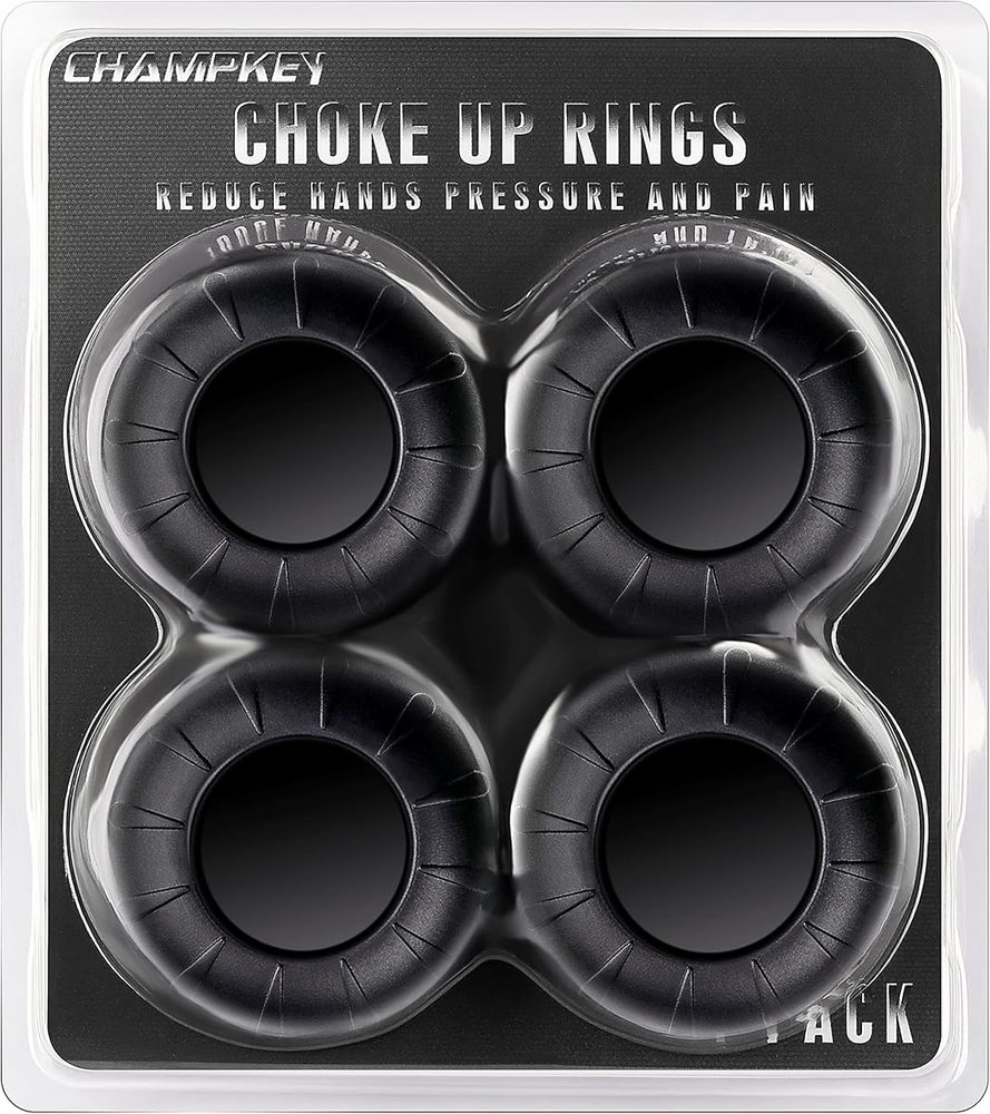 Premium Choke Up Rings 4 Pack for Baseball and Softball view 2