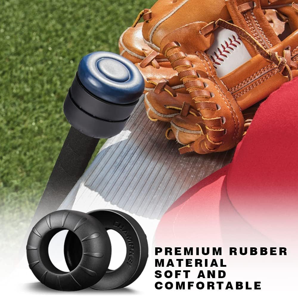Premium Choke Up Rings 4 Pack for Baseball and Softball view 4
