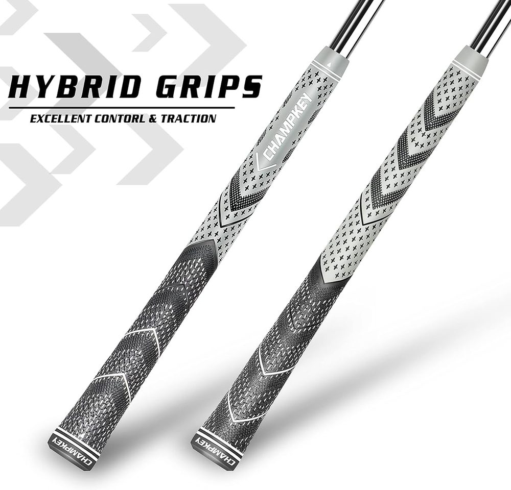 Golf Grips 13 Pack with Solvent, Tapes, Clamp and Hook Blade view 3