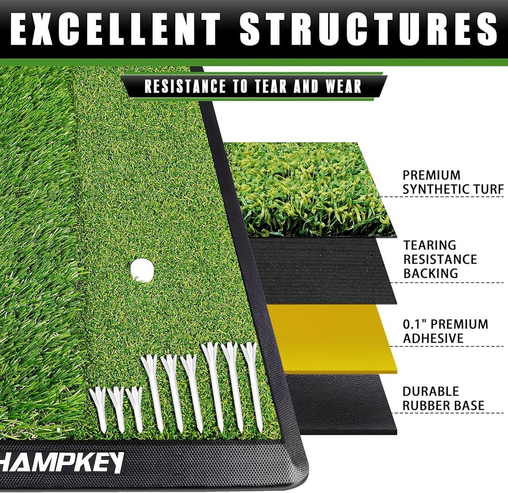 Dual-Turf Golf Hitting Mat (LITE Version) view 5