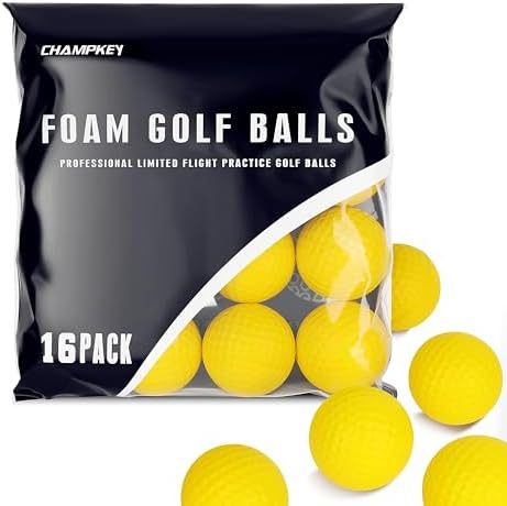 Practice Foam Golf Balls (16 or 32 Pack)