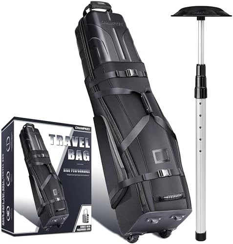 Professional Hard Case Golf Travel Bag with Password Lock