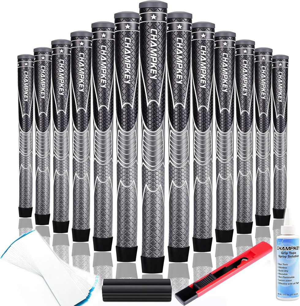Polymer Golf Grips Set of 13 with Tapes and Repair Kit view 2