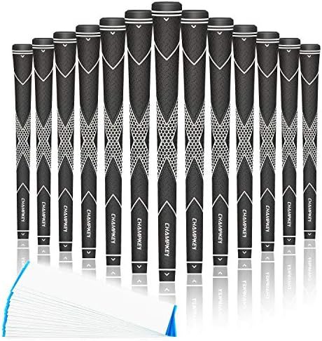 Premium Rubber Golf Grips 13 Pack