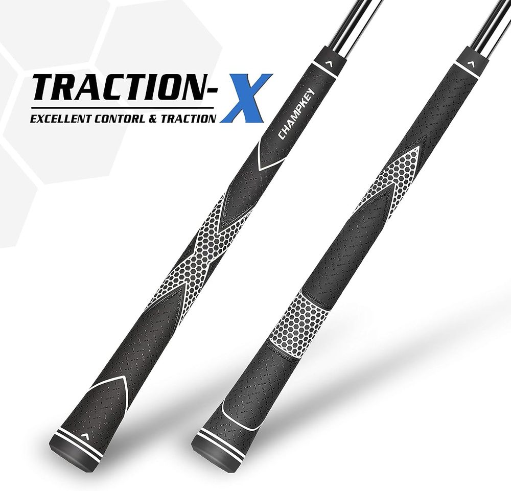3 Pack Premium Rubber Golf Grips view 3
