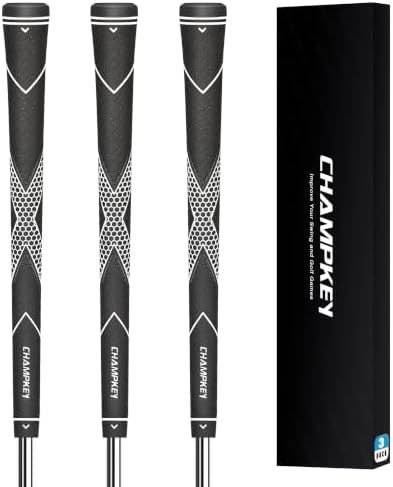 3 Pack Premium Rubber Golf Grips