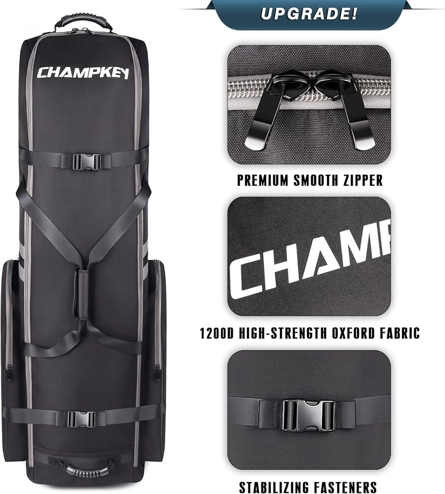 Premium Soft-Padded Golf Travel Bag with Support System view 3