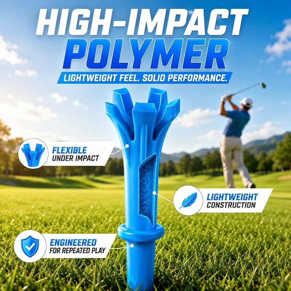 Stepped 5-Prong Golf Tees 150 Pack view 5