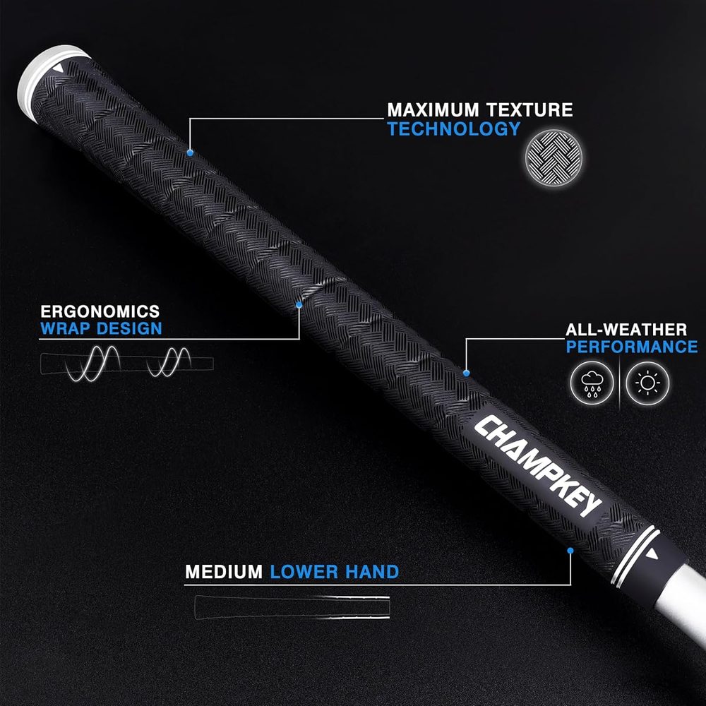 X-WEAVE Rubber Golf Grips 13 Pack with Full Repair Kits view 3